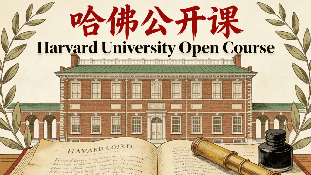 哈佛大学公开课【学完你也是“留学生”】