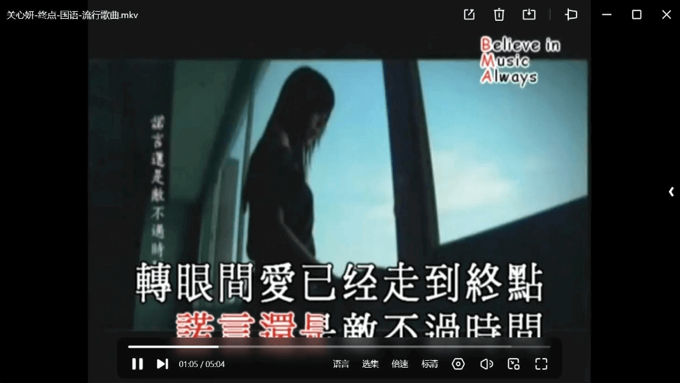 10000首精选MTV,在家也能唱卡拉OK了,画质拉满,内置音轨
